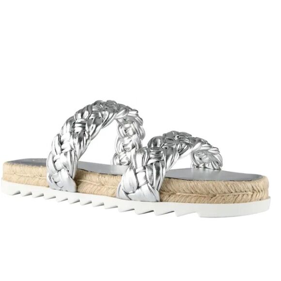 Marc Fisher LTD Jaimee Espadrille Slide Sandal - Picture 1 of 8